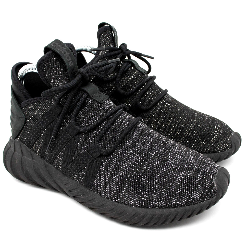 Adidas Tubular Dawn Black Sneaker Shoes BZ0629 Womens SIZE 7